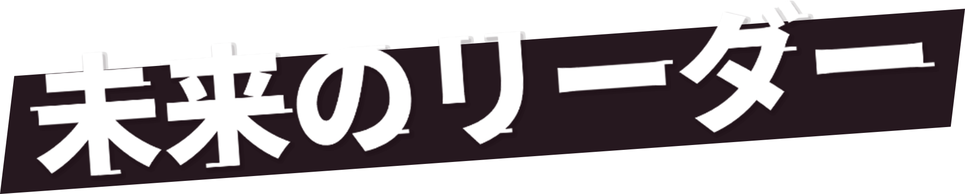 未来のリーダー