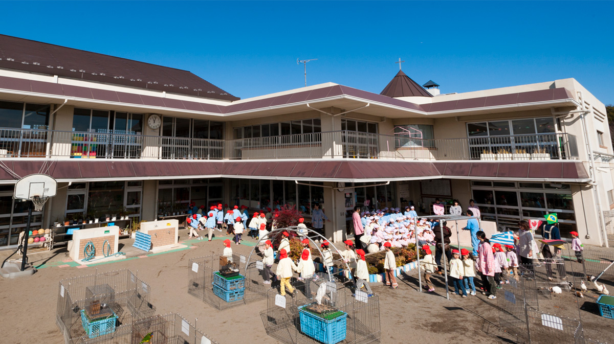 桜美林幼稚園 園庭